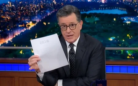 Stephen Colbert Teaches Brendan Carr About the Streisand Effect