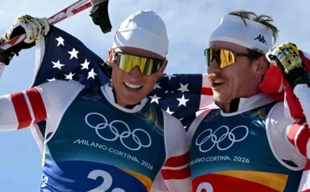 Johannes Høsflot Klæbo Strikes Gold, Team USA Secures Silver in Cross-Country Skiing