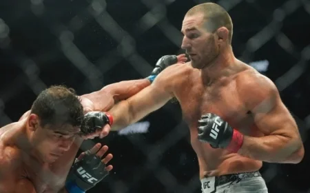 Sean Strickland and Anthony Hernandez Clash in High-Pace, Gritty Battle