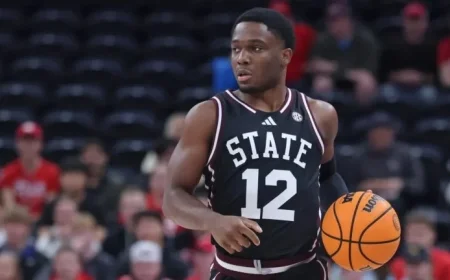 Josh Hubbard Sets Mississippi State 3-Point Record in Stunning First Half