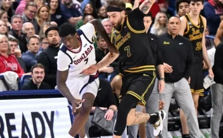 No. 11 Gonzaga Pursues 35th Consecutive Win at USF After Spokane Stop