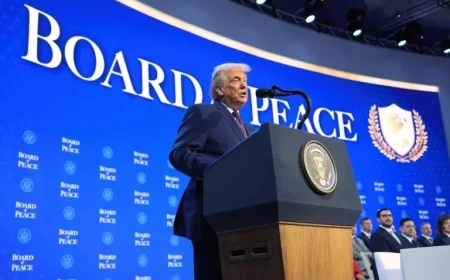 Trump’s Peace Board Convenes Amid Gaza Stability Plan Stagnation