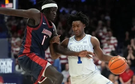 BYU Loses 75-68 to No. 4 Arizona
