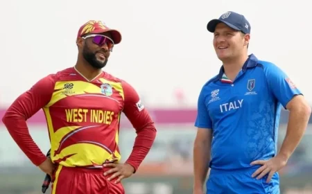 Italy Opts to Bowl First in Holder’s 300th International Match