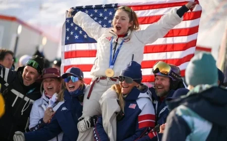 Mikaela Shiffrin Claims Gold in Slalom, Breaking Olympic Drought