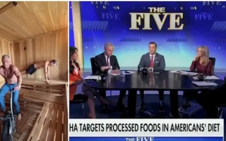 Fox Hosts React Awkwardly to RFK Jr.’s Shirtless Workout with Kid Rock