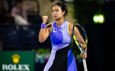 Alex Eala Advances to Dubai Tennis Championships Quarterfinals