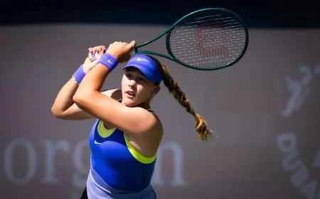 Andreeva, Anisimova Reach Dubai Quarterfinals After Delayed Starts