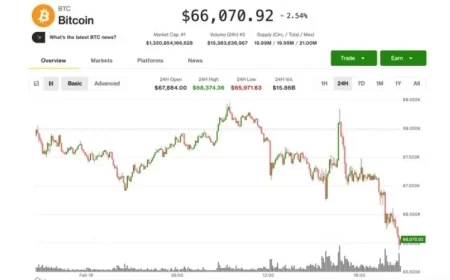 BTC’s Recovery from Recent Crash Fades