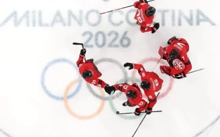 Olympic Men’s Hockey Semifinals: Canada Faces Finland, USA Battles Slovakia