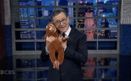 Stephen Colbert Purchases IKEA Orangutan for Punch the Monkey