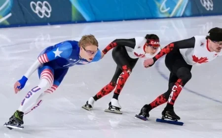 Jordan Stolz Aims for Third Olympic Speedskating Gold Medal Victory