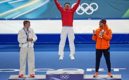 Jordan Stolz Pursues Third Gold in 1500m at Winter Olympics