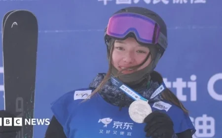 Dad Celebrates Olympic Skier Daughter Zoe Atkin’s Achievements