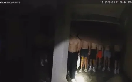 Viral Body Cam Footage Reveals Shirtless, Alcohol-Drenched Pledges