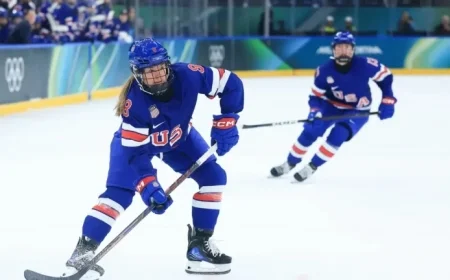 Brothers’ Bald Eagle Masks and Mullets Go Viral Supporting USA Women’s Hockey