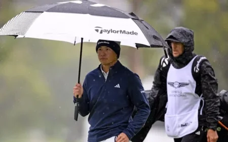 Genesis Invitational: Weather Halts First Round at Riviera Country Club