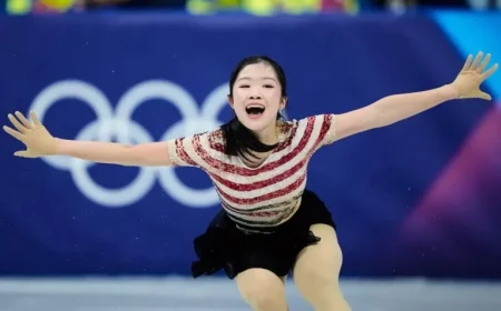 Ami Nakai Leads Olympic Figure Skating After Stellar Short Program