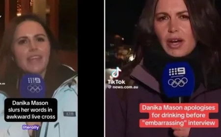TV Reporter Danika Mason Embroiled in On-Air Olympic Alcohol Controversy