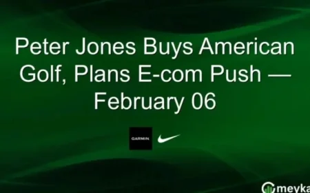 Peter Jones Acquires American Golf, Expands E-Commerce Strategy