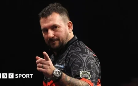 Gian van Veen Faces Jonny Clayton in Glasgow: Live Darts Final Updates