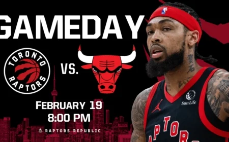 Raptors Face Bulls: February 19 Showdown