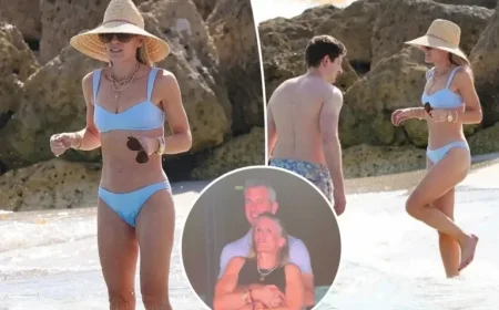 Kristin Cabot Enjoys Beach Fun Before $900 Coldplay Incident Talk