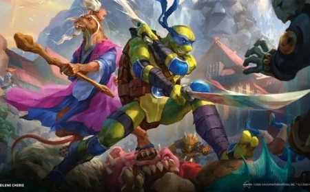Teenage Mutant Ninja Turtles Join Magic: The Gathering’s Turtle Team-Up