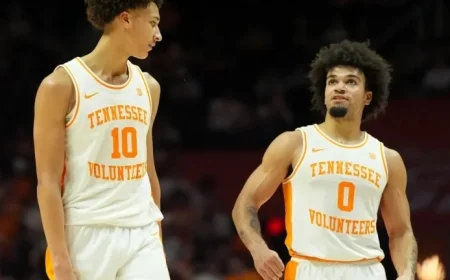 Ja’Kobi Gillespie’s Precision Drives Tennessee Basketball to SEC Success
