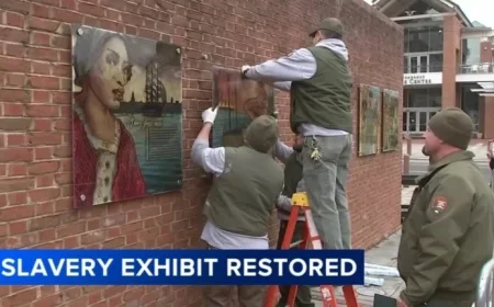 George Washington’s Slave Panels Reinstalled at Philadelphia’s Independence Mall