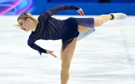 Amber Glenn Narrowly Misses Podium with High-Scoring Free Skate
