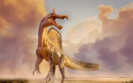 New Sabre-Crested Spinosaurus Species Discovered from Desert Dinosaur Fossils