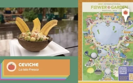 New and Returning EPCOT Flower & Garden Festival 2026 Menu Revealed