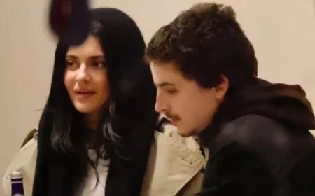 Kylie Jenner Rocks Favorite Outfit for Casual Pizza Date with Timothée Chalamet