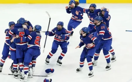 US Triumphs Over Canada in OT to Claim Women’s Olympic Gold
