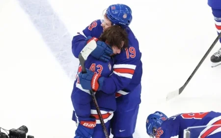 Quinn Hughes Shows Rare Smile Moment