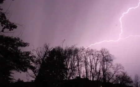 Severe Storm Hits Central Indiana with Hail and Tornadoes