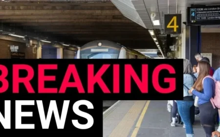 Gatwick Train Station: Man Arrested with Two Firearms