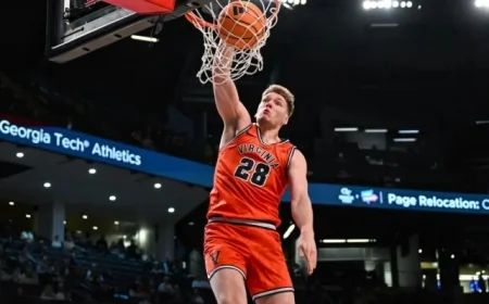 UVA Basketball Shines with Dominant 26-Point Victory Over Georgia Tech