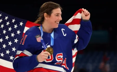 U.S. Captain Knight More Anxious About Proposal Than Gold Medal Game