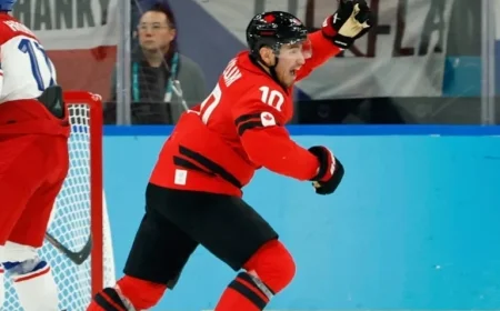Nick Suzuki Recalls Scoring Crucial Quarterfinal Goal for Canada