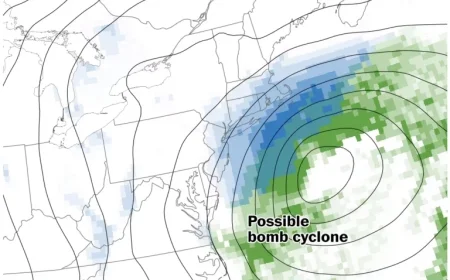 Eastern U.S. Faces Major Snowfall This Weekend: Inches to Feet Expected