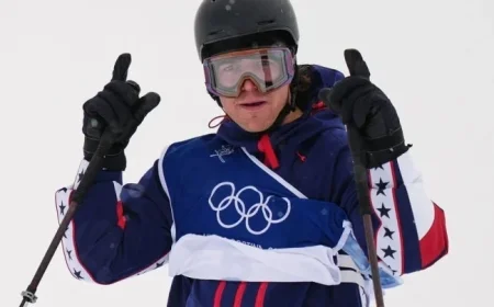 Trump Criticized Team USA’s Hunter Hess Flashes “L” Sign After Olympic Qualifier