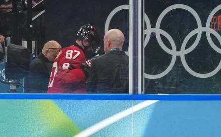 Sidney Crosby’s Injury Ignites Olympic Hockey Debate