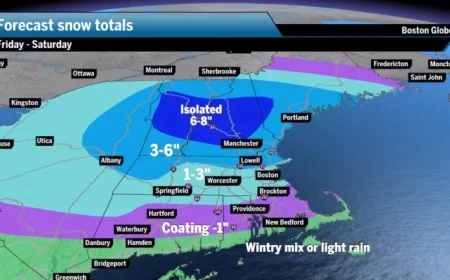Storm Maps Reveal Friday’s Rain, Sleet, and Snow Locations