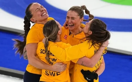 Canada and U.S. Upset in Women’s Olympic Curling Semifinals