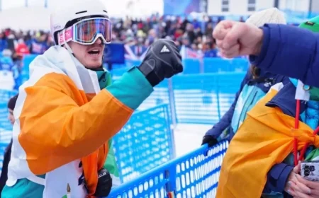 Ben Lynch Qualifies for Winter Olympics Freestyle Halfpipe Final, Making Irish History