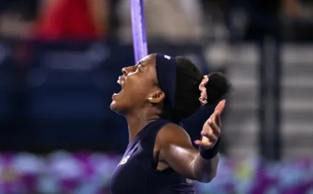 Coco Gauff Wins Historic 15-13 Tiebreak in Dubai Semifinal