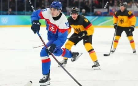Dvorsky Shines for Slovakia in Olympic Semifinals