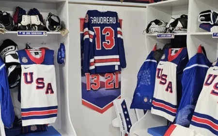 Team USA Channels Gaudreau Legacy in Olympic Semifinal Quest